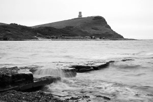 The beautiful coastal landscape at Kimmeridge bay in Dorset. This is one of the many wonders to be found on the Jurassic coast, an UNESCO world heritage site.