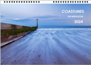 Large A2 Calendar - coastlines 2024