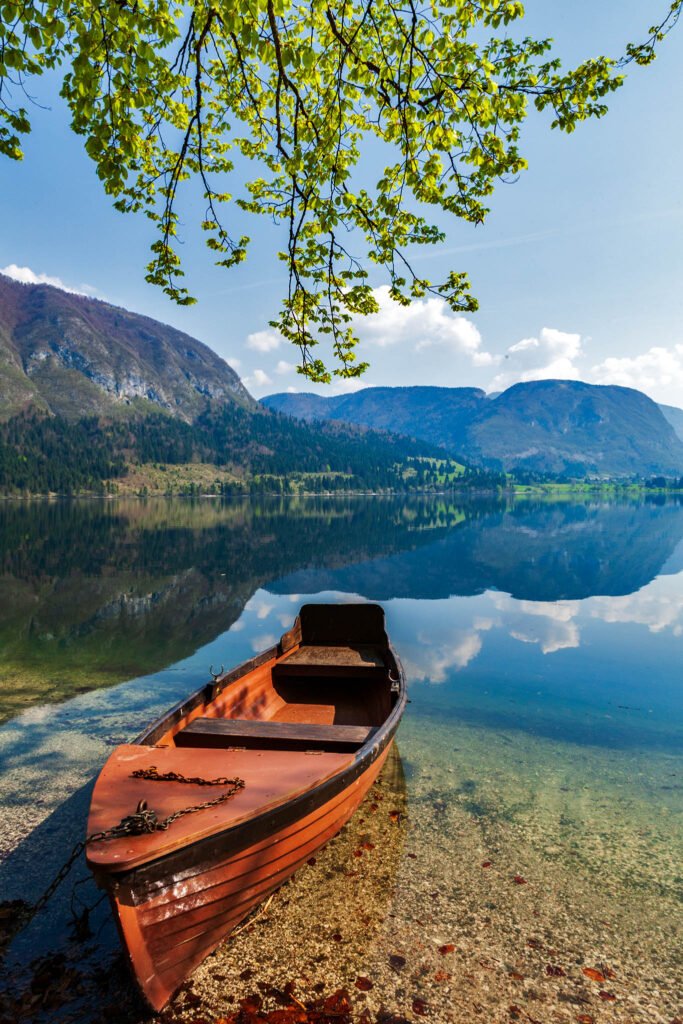 Lake Bohinj , Triglav National Park , Slovenia